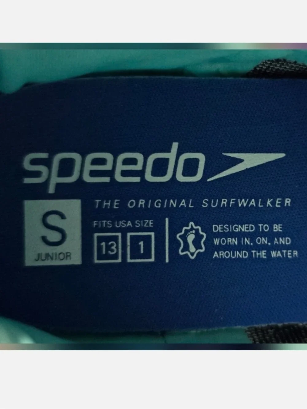 Speedo slip water